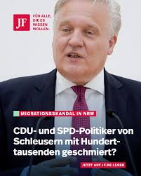 Schleuser-Skandal erschüttert Nordrhein-Westfalen: CDU-Landrat unter  Bestechungsverdacht In der Schleuser-Affäre um 350 illegal vergebene  Aufenthaltstitel geraten immer mehr Politiker unter Druck: Der CDU-Landrat  von Düren, Wolfgang Spelthahn, soll pro ...