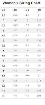 Otomix Size Chart 2019