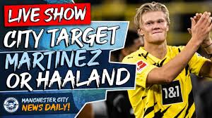 A picture of prolific rb salzburg striker erling braut haaland wearing a manchester city shirt has surfaced amid speculation surrounding the youngster's future. Man City Want To Sign Haaland Or Martinez Man City News Live Youtube