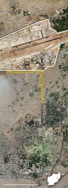 They follow the evacuation by. Kabul Airport Map The Dangerous Route To The Main Entrance The New York Times