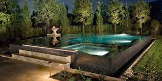 We offer a wide range of custom swimming pool designs in a huge array of styles and shapes. Infinity Edge Pools Landscaping Network