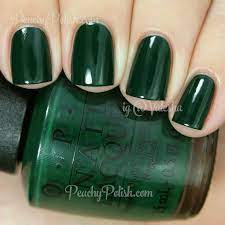 Emerald green nail polish opi. Idea By Beverly Wanner Herbein On Hair Nails And Makeup Green Nails Dark Green Nails Dark Green Nail Polish