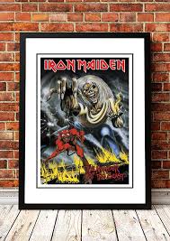Browse millions of popular iron maiden wallpapers and ringtones on zedge and personalize your phone to suit you. Iron Maiden Number Of The Beast Poster 1982 Band Concert Posters