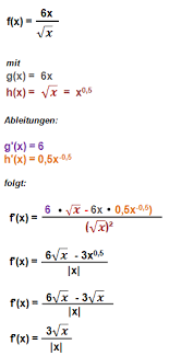 Innere ableitung mal äußere ableitung formaler kann man die kettenregel so aufschreiben: Differentialrechnung Ableitungsregeln Beispiele