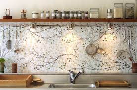Mathilde Jonquiere Mosaique Portfolio Herbes Folles Murs De La Cuisine Idees De Decor Decoration Interieure
