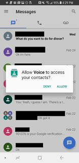 I did follow the directions up until the clear data instruction because i got this. How To Set Up Google Voice To Get Visual Voicemail On Your Unlocked Android Phone Android Gadget Hacks