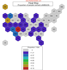 LAMBSON Last Name Statistics by MyNameStats.com