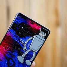 Released 2019, march 08 150g, 7.9mm thickness android 9.0, up to android 11, one ui 3.0 128gb/256gb storage, microsdxc. You Need These Wallpapers That Embrace Your Galaxy S10 Display Cutout