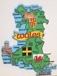 Guide to wales and major cities in the united kingdom. Wales Jumbo Welsh Map Magnet 3 25 Welsh Gifts