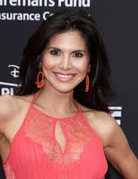 Photo : Joyce Giraud à la première du film "Planes 2 : Fire & Rescue" à  Hollywood, le 15 juillet 2014.