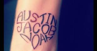 4 kids name tattoos on the feet. 77 Interesting Name Tattoos And Brilliant Name Tattoo Ideas