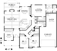 Plan 69022am Single Story Home Plan Single Story House Floor Plans Floor Plans Story House