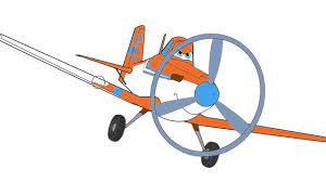 He ends up in the natural park piston peak where he is being trained to fight forest fires. Disney Planes Coloring Page 3 Dusty Crophopper Little Hands Coloring Book Youtube