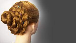 Rose Bun Hairstyle Learn Flower Juda Hairstyle Beauty Girlshairstyle Bun Bun Hairstyles Rose Bun Hairstyle