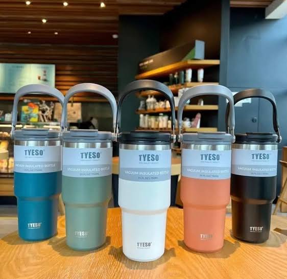 🔥Tumbler Tyso Viral ✓ Boleh Letak Air Sejuk Dan Letak Air Panas ✓ Tahan  sejuk / Tahan panas ✓ Ada Tempat Pegang Senang nk bawa Pergi Kerja dan  Pergi Bercuti 🛑 Beli