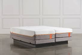 Tempur Pedic Contour Rhapsody Luxe Eastern King Split Mattresses W Low Foundation King Mattress Mattress Cal King Mattress