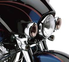 69227 04a Custom Auxiliary Lighting Bracket Kit Chrome Touring 94 13