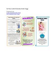 Alat jumlah atau harga ukuran 1 mmt 1 x 2 m (1) rp. Detail Gambar Sap Dan Leaflet Kehamilan Risiko Tinggi