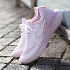 Nike Epic React Flyknit Shoe Pink Rematch Womens Workout Shoes Nike Shoes Nike Shoes Outfits