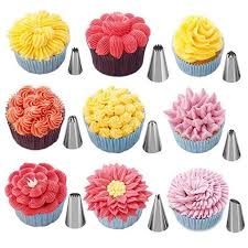 Amazon Com 27pcs Cake Decoration Tips Set 24pcs W Plus Professional Stainless Steel Cake Decorating Piping Cake Decorating Techniques Cake Decorating Tools