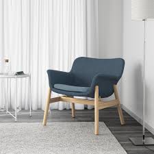 vedbo armchair gunnared blue ikea living room furniture layout small living rooms apartment furniture