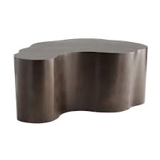 Arteriors Meadow Cocktail Table Bronze In 2020 Coffee Table Stone Coffee Table Traditional Coffee Table
