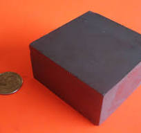 Ceramic Magnets 2 in x 2 in x 1 in Block
