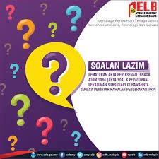 Akta perlesenan tenaga atom 1984 dikuatkuasakan. Lembaga Perlesenan Tenaga Atom Aelb On Twitter What S That You Have Something To Ask Check Out Our Faqs