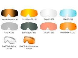 oakley goggle lens chart heritage malta