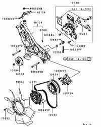 Mitsubishi pajero fan belt diagram. Engine Mitsubishi Pajero Japan V55w Parts Catalogs Partsouq