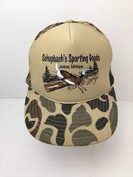 Nissin Hat Schupbach S Sporting Goods Vintage Camo Whitetail Deer Snapback Cap Nissin Trucker Mens Hats For Sale Hats For Men Hats