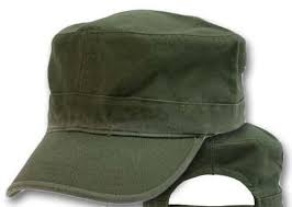 Olive Drab Cotton Military Cap Fatigue Hat Cadet Hat Cadet Hat Military Cap Hats