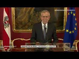 Auch van der bellens einstiger wahlkampfmanager lothar lockl und der werber martin radjaby dementierten, julian h. Stellungnahme Von Alexander Van Der Bellen Am 18 05 19 Youtube