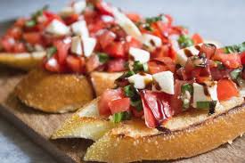 Bruschetta With Mozzarella Coco And Ash Recipe Bruchetta Recipe Easy Bruschetta Bruschetta Recipe