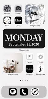 White And Black Ios 14 Home Screen Idea Homescreen Iphone Iphone Wallpaper App Ios App Iphone These 835 dark iphone wallpapers are free to download for your iphone. white and black ios 14 home screen idea