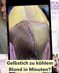 gelbstich zu kuhlem blond in minuten video haare blond farben haare naturlich farben schone blonde haare