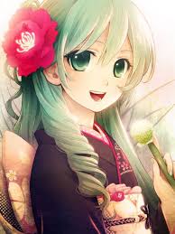 Deep In A Dream Cartoon Blonde Cute Love Sweet Anime Anime Lovers Anime Kimono