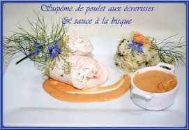 Supreme De Poulet Aux Ecrevisses Sauce A La Bisque Poulet Aux Ecrevisses Supreme De Poulet Poulet