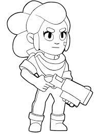 Brawl stars is a free to play mobile video game developed and published by supercell. Brawl Stars Kleurplaat Darryl Kleurplaat Brawl Stars Crow Skins His Super Charges Automatically Over Time