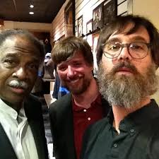 Backstage with Houston Person at the Blue Note NYC. 2014 I think. Bearded  Elgin! @thegreyboyallstars @elginpark @houstonpersonmusic @bluenotenyc