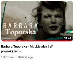 Barbara Topor's Instagram, Twitter & Facebook