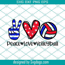 Free Free 86 Love Volleyball Svg SVG PNG EPS DXF File