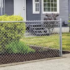 Color choices include black, brown, or green! 48 X 100 Galvanized Chain Link Fence Project Material List Material List At Menards