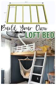 Loft beds also save on storage space as many come with drawers where you can store clothes and other accessories. Easy To Build Diy Loft Bed Refresh Living