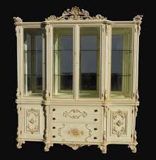 Vintage French Provincial Venetian Ornate China Cabinet Made In Italy Italian China Cabinet French Provincial Cabinet Making