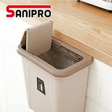 These garbage bins can be used for trash recycling or storing items. Sanipro Hanging Kitchen Trash Can Hanging Small Trash Can Kitchen Waste Bins Kitchen Sink Hanging Waste Bin China Trash Can And Plastic Trash Can Price Made In China Com