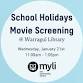 School Holiday Movie Screening @ Warragul Library event image