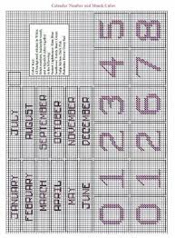 Perpetual Calendars Plastic Canvas Letters Plastic Canvas Crafts Plastic Canvas Patterns