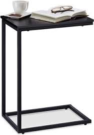 Relaxdays Schwarz Beistelltisch Metallgestell Robust Melaminplatte Dekotisch U Formiger Couchtisch 60cm Hoch Black Standard Geschen With Images Furniture Decor Home Decor