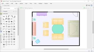 Collection of circular and linear diagrams, with 2 to 6 options. Floor Plan Maker